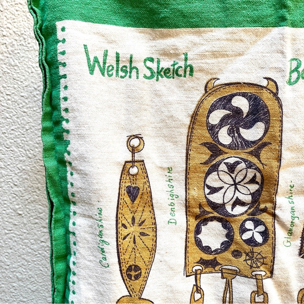 Welsh Spoon Designs.Vintage TeaTowel.27x17. Linen. Age Unknown. Rare. EUC. - Picture 3 of 12